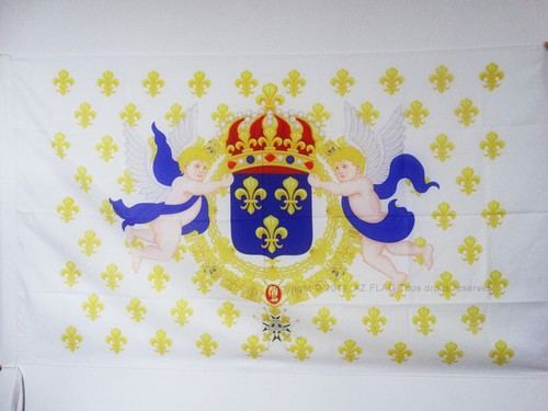 Drapeau roi france fleur de - roi,