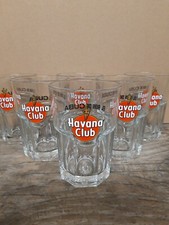6 VERRES RHUM HAVANA MOJITO EL RON DE CUBA NEUFS