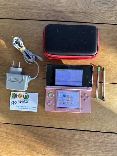 Console nintendo 3ds rose - 3ds,