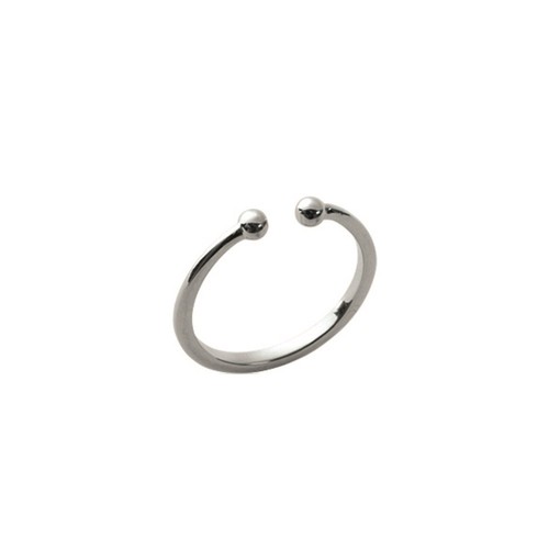 Bague argent 925 rhodié - bague,