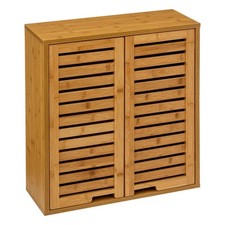 Meuble Haut 2 Portes "Sicela" 59cm Naturel