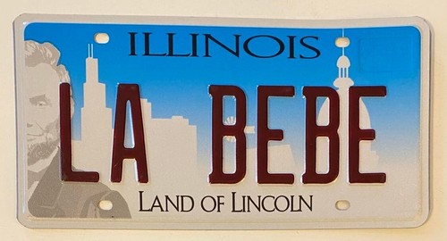 Illinois vanity license - vanity, plate