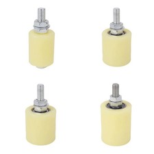 Rouleau de guidage pour portail coulissant, roue de guidage silencieuse pour