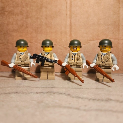 Lego ww2 custom minifigures 4 - custom, minifigures,