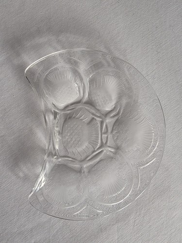 Lalique assiette rognon - 1,