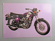 C P  CARTE POSTALE TRIUMPH T 150 TRIDENT LES PLUS BELLES MOTOS DU MONDE N°13