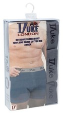 Duke London Hommes '' S 3 Paires Paquet Jersey Boxer Coton Shorts En 2XL-10xl