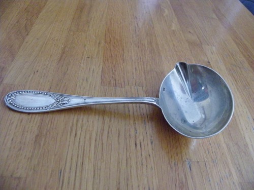 Cuillère saucière argent - cuillÈre,