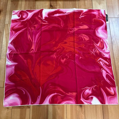 Foulard soie gucci motif - en,