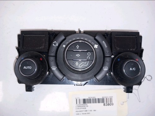 Panneau commande chauffage - de,