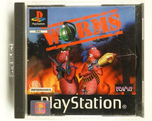 Worms sony playstation - playstation, 1