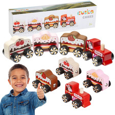 TRAIN EN BOIS BISCUITS SUR