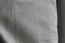 Coupon N°301 de tissu d'ameublement Alcantara microfibre beige SUEDE entoilé