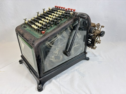 Ancien comptometre machine - ancien, à
