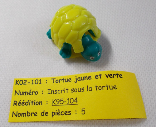 Kinder tortue jaune - tortue, et