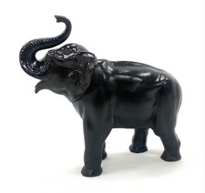 STATUE D ELEPHANT EN BRONZE -