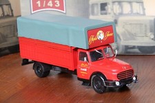 Willème LC 610 Caisse primeurs Transports Maïni camions d'autrefois Ixo 1/43