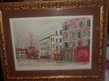 BELLE LITHOGRAPHIE MAURICE
