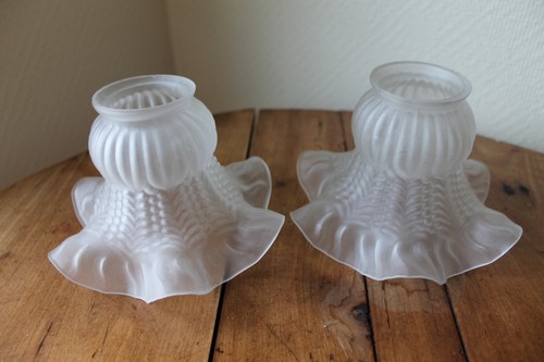 Paire tulipes verre - paire,