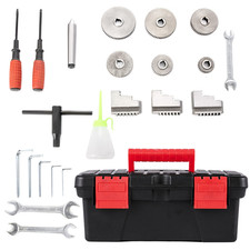 VEVOR Tour À Métaux De Précision Mini Tour À Vitesse Variable 750 W 220X600 Mm