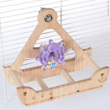 Balançoire et perchoir pour oiseaux, accessoires de cage pour inséparables,