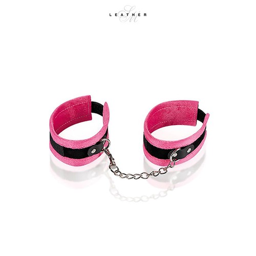 Menottes bdsm cuir et - bdsm,