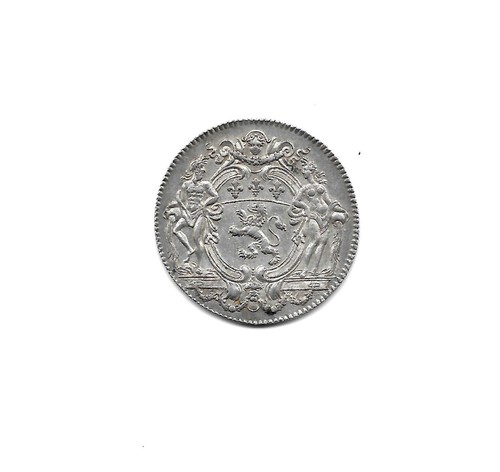 Jeton argent echevin de - argent, d'echevin