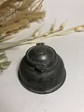 Encrier en étain poinçonné "étain paris" "étain" "titre 99"