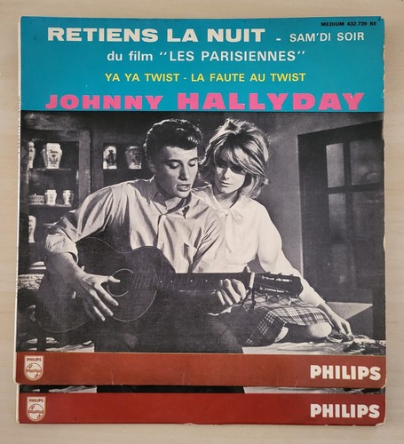 45t johnny hallyday - hallyday,