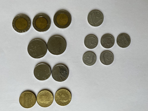 Lot piéces monnaie - lot,