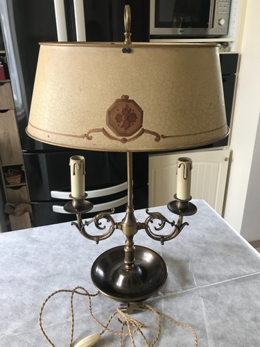 Ancienne lampe bouillotte - lampe,