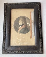 RARE Portrait Gravure Empire Napoléon Bonaparte Député a La Commission 1812