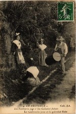 CPA AK Folklore - En Provence