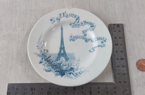 Ancienne assiette dinette - ancienne, de