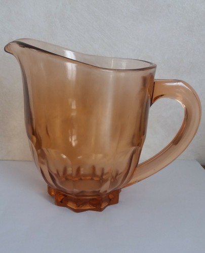 Superbe broc ancien verre - superbe, en