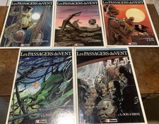 Lot BD - Les passagers du vent tomes 1 à 5 - Rééditions GLENAT grand format