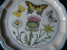 GRANDE ASSIETTE EMAUX  LONGWY