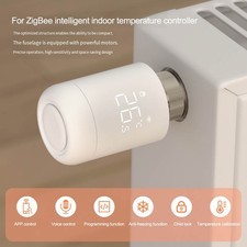 Thermostat de Radiateur Programmable Compatible pour ZigBee pour Contrôle Chauf