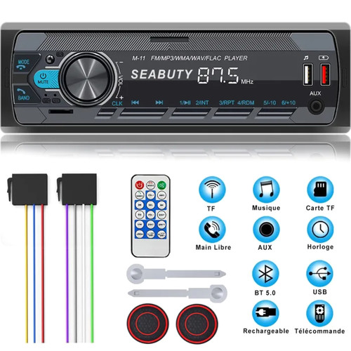 Autoradio din bluetooth - din,