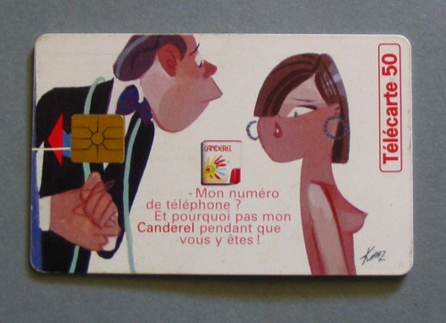 Telecarte canderel pub - telecarte,