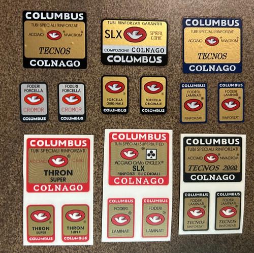 Decals stickers tubes colnago - stickers,