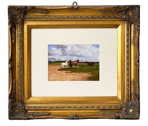 Tableau ancien huile original