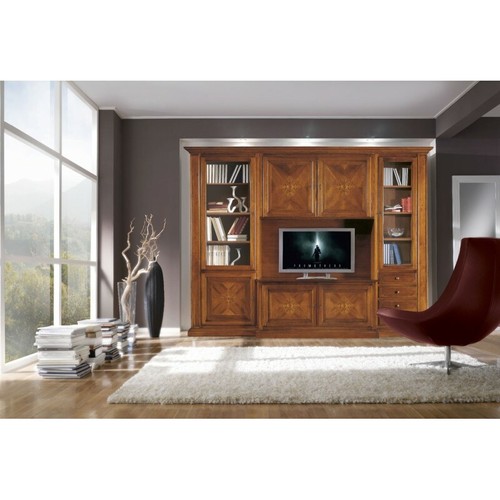 Buffet bibliothèque - buffet, tv