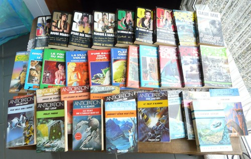 Lot livres anticipation - livres,
