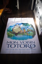 MY NEIGHBOR TOTORO Miyazaki French Grande Vintage Movie Poster Original R2000