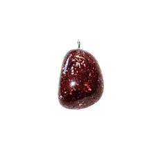 Pendentif Porphyre Impérial - Pierre roulée