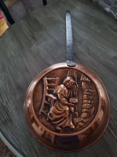 Poêle cuivre décoration - en,