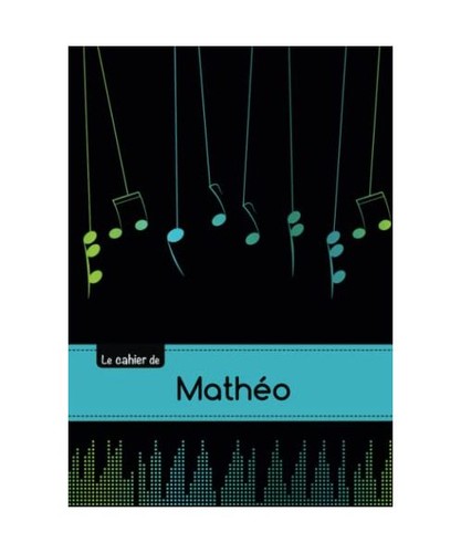 Carnet matheo musique 48p - matheo, musique,48p,a5
