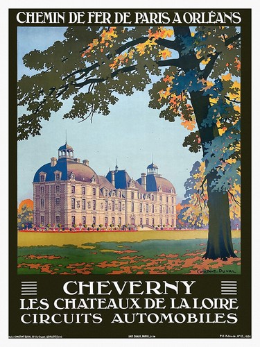 Affiche chemin fer - de, po
