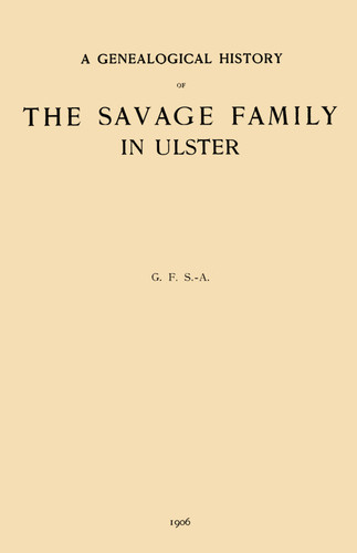 The savage family ulste - in,